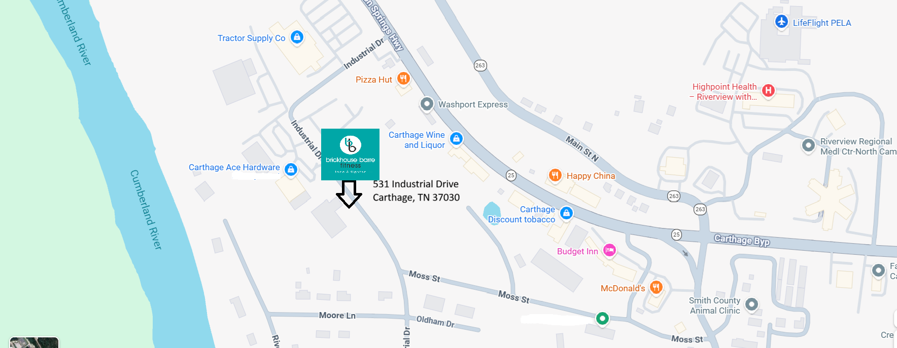 531 Industrial Drive<br />
Carthage, TN 37030